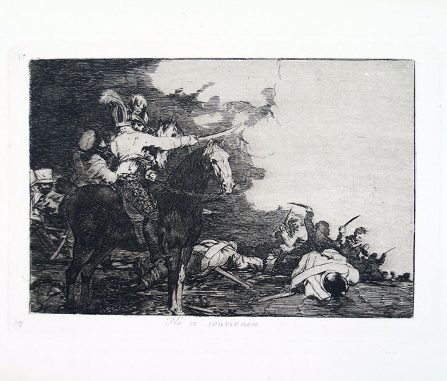 Francisco Goya, no se convienen I